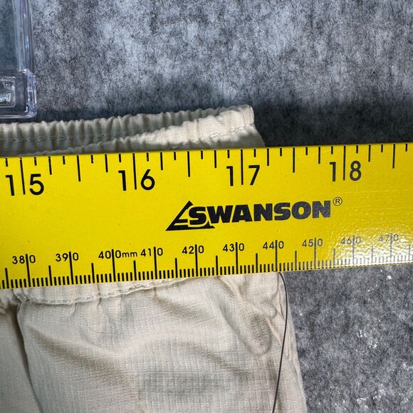 NWT Bylt Pants Mens XL 34x35 Ivory Ripstop Elastic Waist Drawstring Tapered - Picture 2 of 14